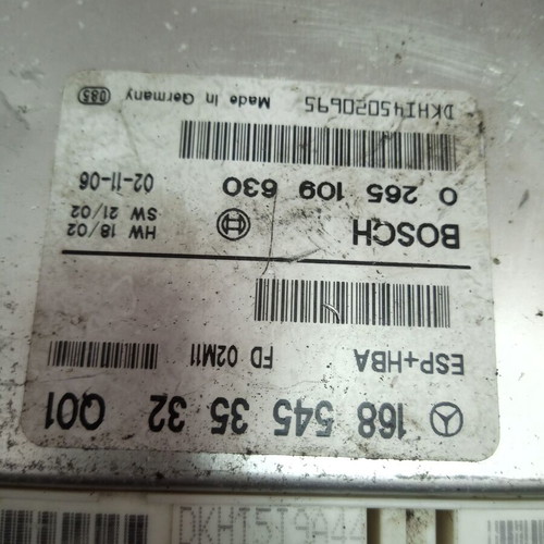 ESP module Mercedes A-Class W168 2002 used
