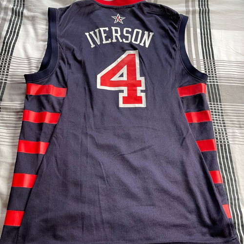 USA Iverson jersey size Medium used, authentic