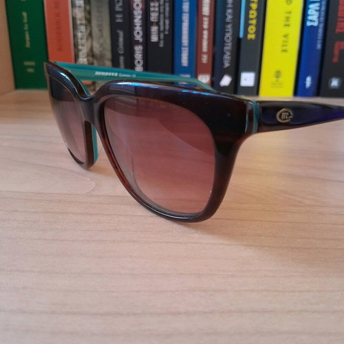 Moritz sunglasses used, blue and brown