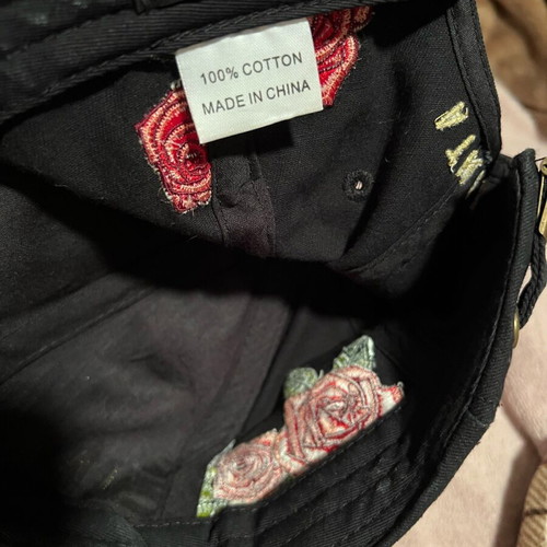 Hard Rock hat like new, one size, black