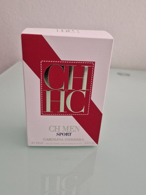 Carolina Herrera CH Men Sport 100ml empty box like new, collectible