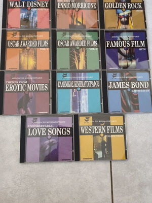 History of Cinema 11 CD set used with Great Movie Themes bonus