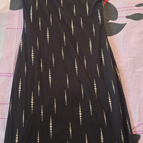 Dress with silver details, like new, size M