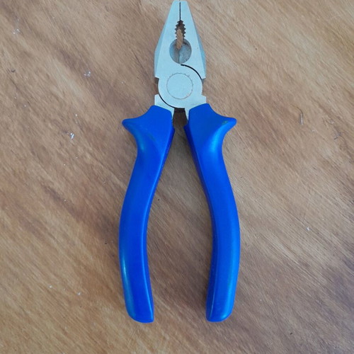 Lux tools used tools set with hammer, pliers, side cutter