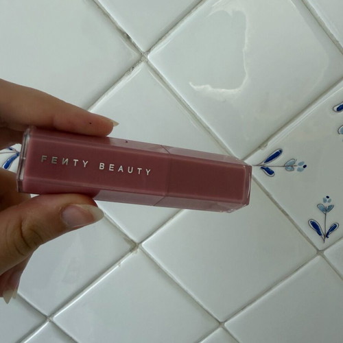 Fenty Glossbomb Stick used, shade Is It Fussy dark pink