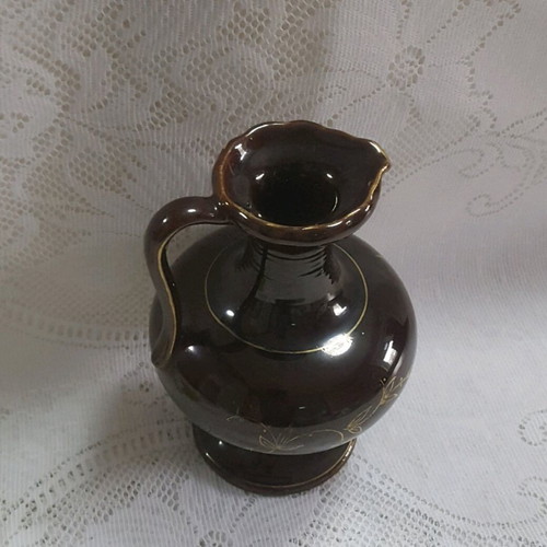 Jasba Keramik vintage vase jug like new, German 1960s