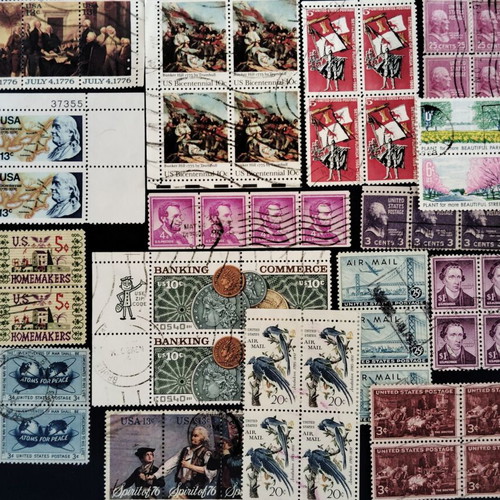 USA Stamps New, Over 80 Different Old
