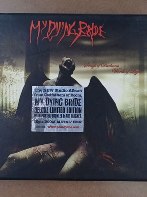 My Dying Bride Songs Of Darkness Words Of Light boxset like new