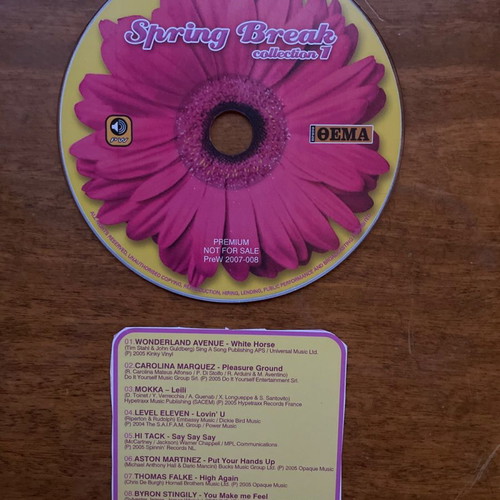 Spring Break Vol 1 CD in new condition
