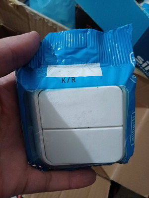 Aliberti flush switch new, pack of 12 pieces