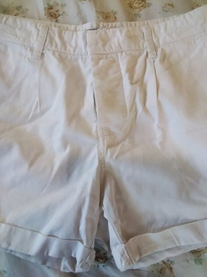 Badila shorts white like new, size M 38 10
