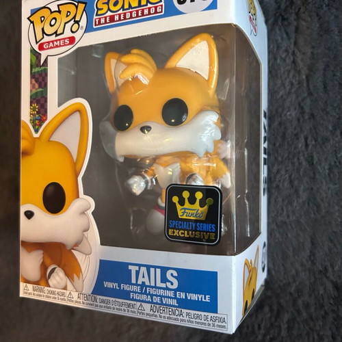 Funko Pop Sonic the Hedgehog and Tails like new, pack of 2