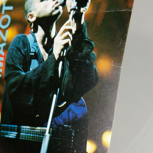 Collectible Eros Ramazzotti postcard used, Heroes Publishing Ltd.