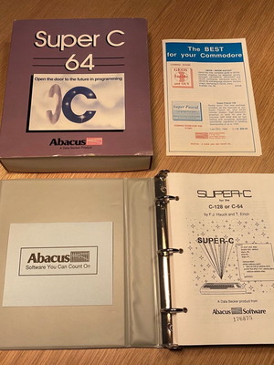 Commodore 64 Super C book used