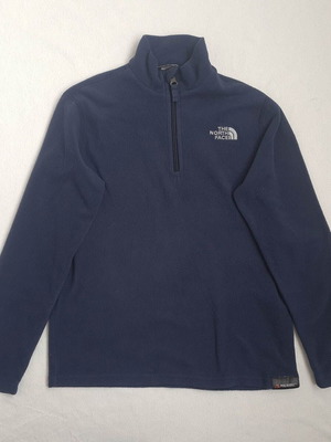 The North Face παιδικό πουλόβερ από polartec fleece μέγεθος S 8 ετών μεταχειρισμένο, μπλε