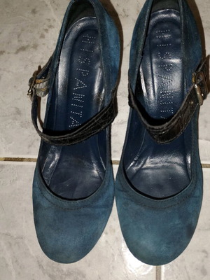 Anatomical Mary Jane suede pumps Hispanitas like new