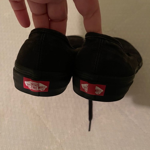 Vans shoes used, size 41, black, good condition