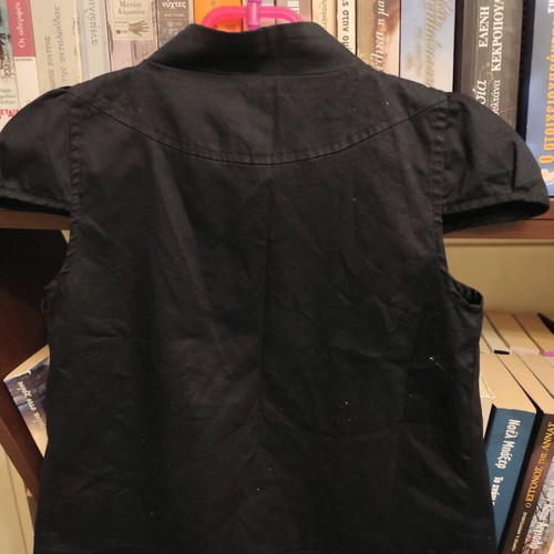 Black blouse shirt like new, women's style