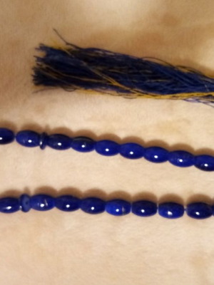 Worry beads with glass beads new