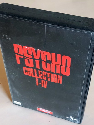 Ψυχώ DVD box set μεταχειρισμένο, 4 ταινίες θρίλερ τρόμου