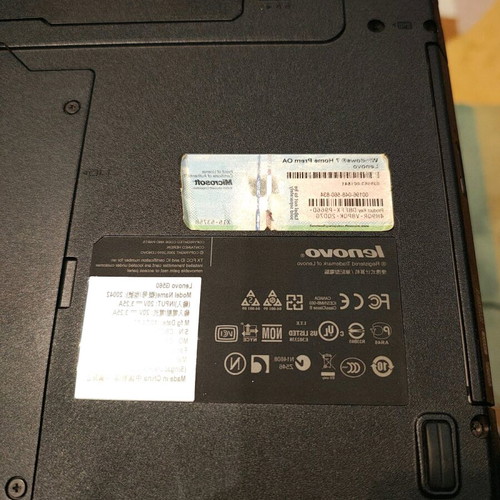 Lenovo G560 Intel Core i3 used laptop with 4GB RAM and SSD