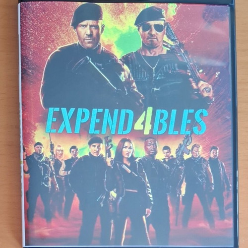 The Expendables 4 4K Ultra HD Blu-ray new, German subtitles