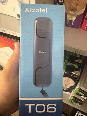 Alcatel T06 Wired Phone Black New