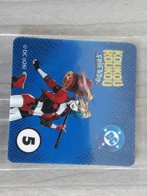Koukouroukou DC Rebirth #5 αυτοκόλλητο με ενεργό κωδικό