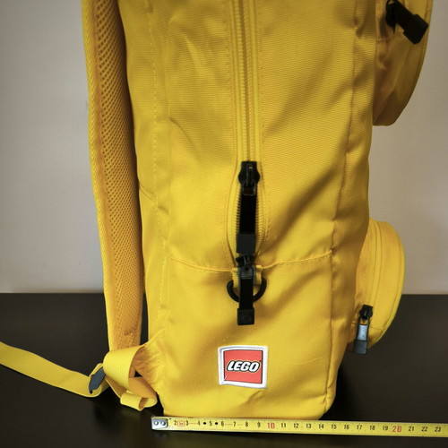 Lego Brick Backpack yellow, like new