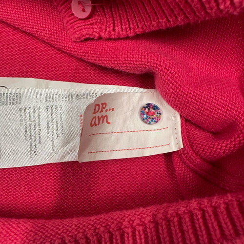 Tommy Hilfiger white shirt and red DP..am cardigan set for girl 10 years like new