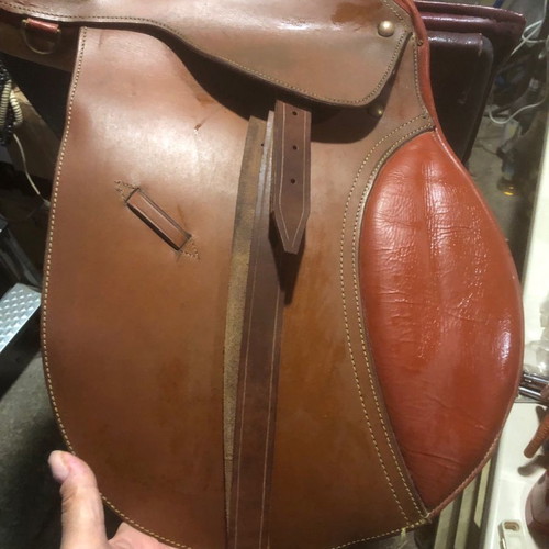 New Unused Leather Horse Saddle