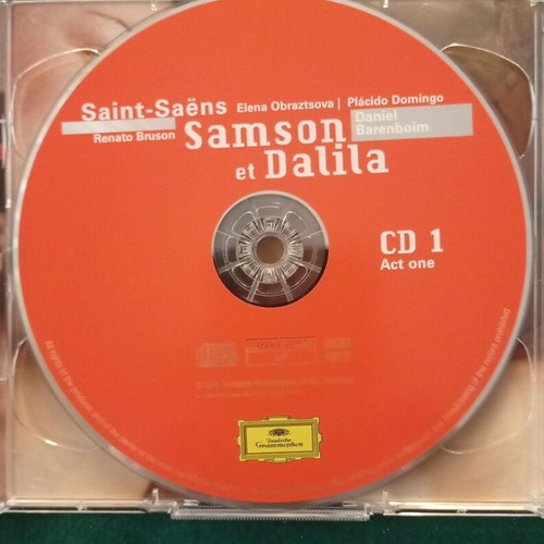 Saint-Saëns Samson et Dalila CD like new, classical music