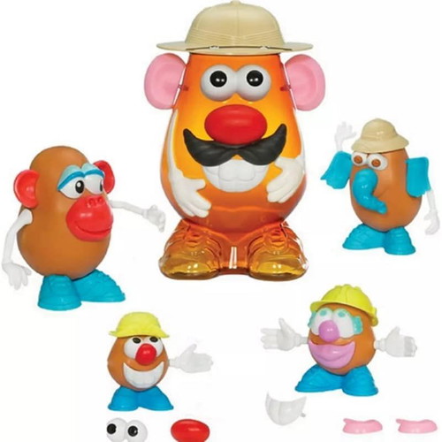 Potato Head Family Safari theme like new, complete accessories