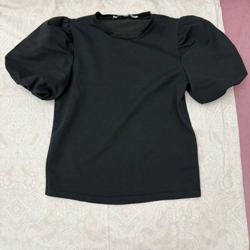 Walter Baker Skippy Puff Sleeve Top black, like new, XS