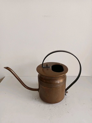 Copper watering can rare vessel, dimensions 10x20x28 cm