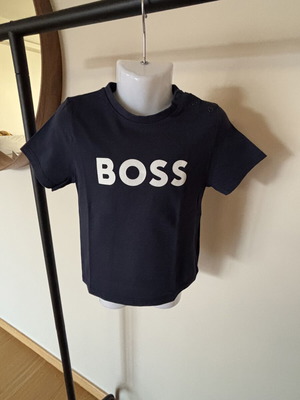 Boss short-sleeve t-shirt size 98 cm for 3 years old like new, blue