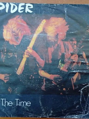 Spider All The Time 7’ vinyl record used, metal