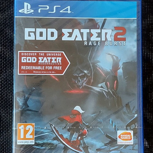 God Eater 2 Rage Burst PS4 game, sealed