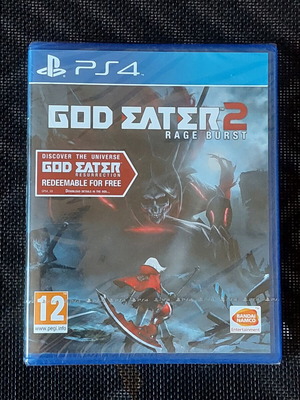 God Eater 2 Rage Burst PS4 game, sealed