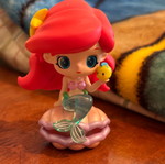 Little Mermaid Ariel figure with Flounder new