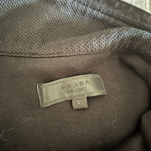 Prada Milano Jacket total black, size L, new