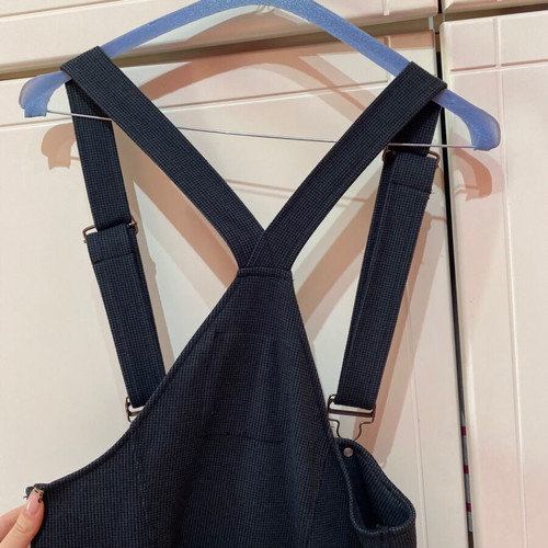 Attrattivo salopette skirt like new, dark blue, size S