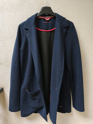 CECIL Casual Navy Blue Long Blazer Cardigan Size M Like New