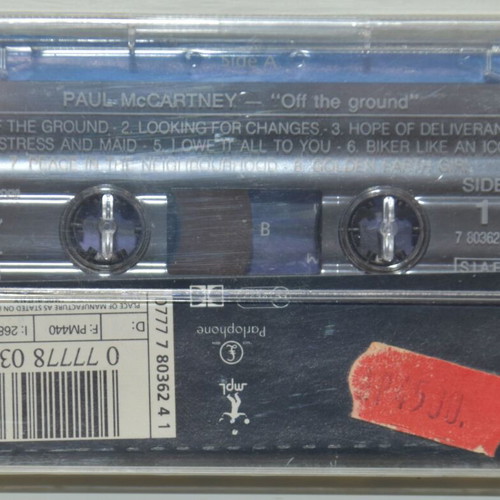Paul McCartney Off The Ground audio cassette new, rock