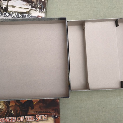 Game of Thrones The Card Game expansion boxes like new, set of 3
