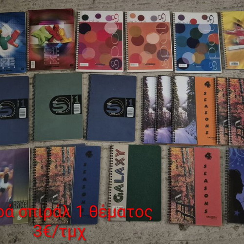 Spiral notebook 1 subject new from old bookstore stock