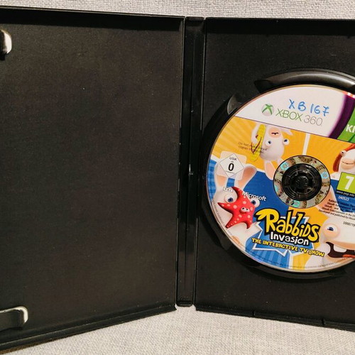 Rabbids Invasion The Interactive TV Show Xbox 360 used
