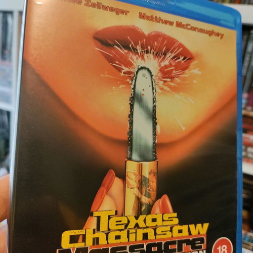Texas Chainsaw Massacre 4 Blu-Ray like new, thriller, horror