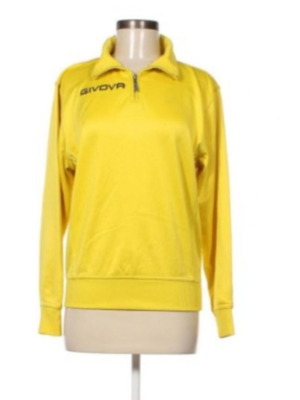 GIVOVA women's sweatshirt no S like new, yellow