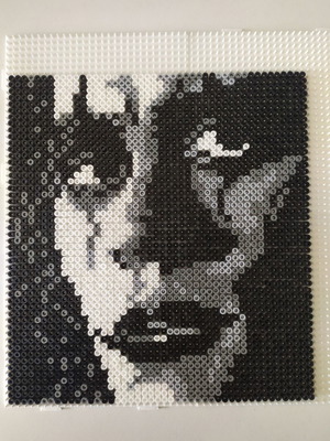 Handmade decorative portrait The Crow Brandon Lee new
